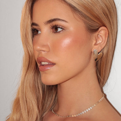 Earrings Silver 925 - Amoré Heart