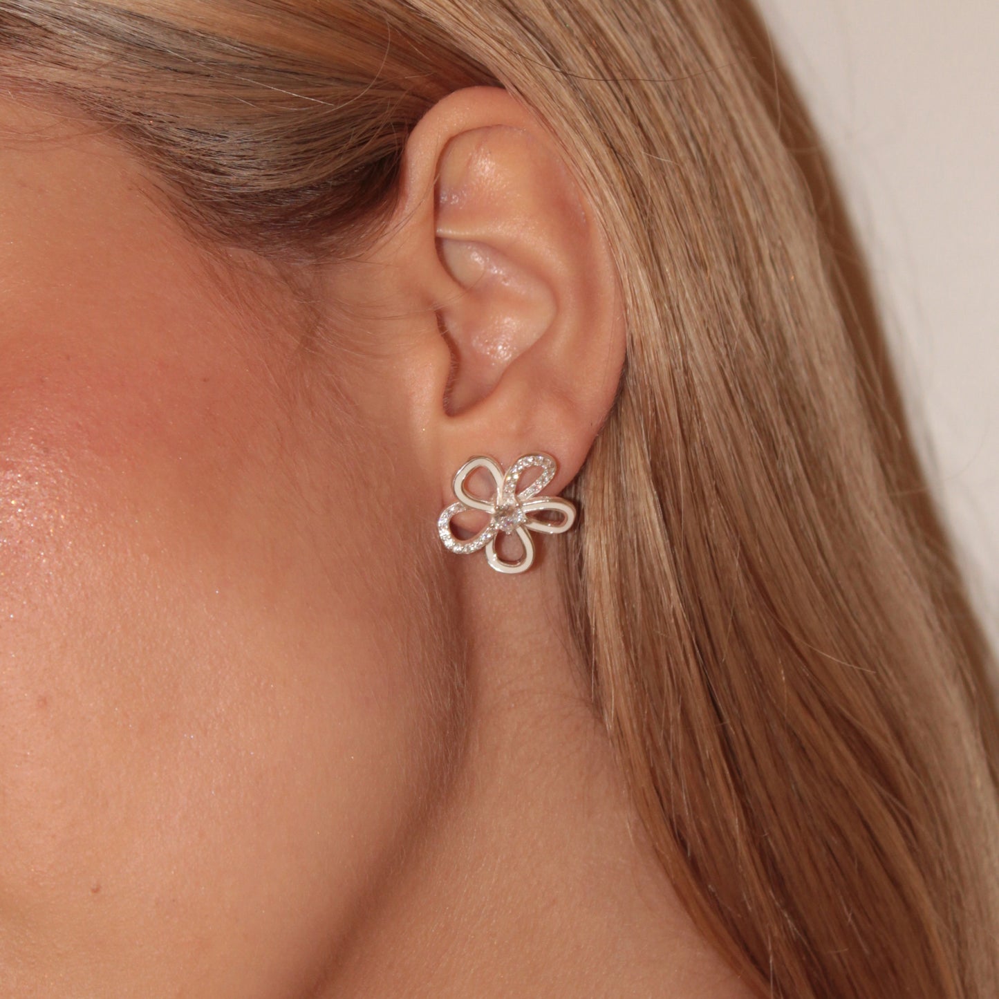 Earrings Silver 925 - Blossom
