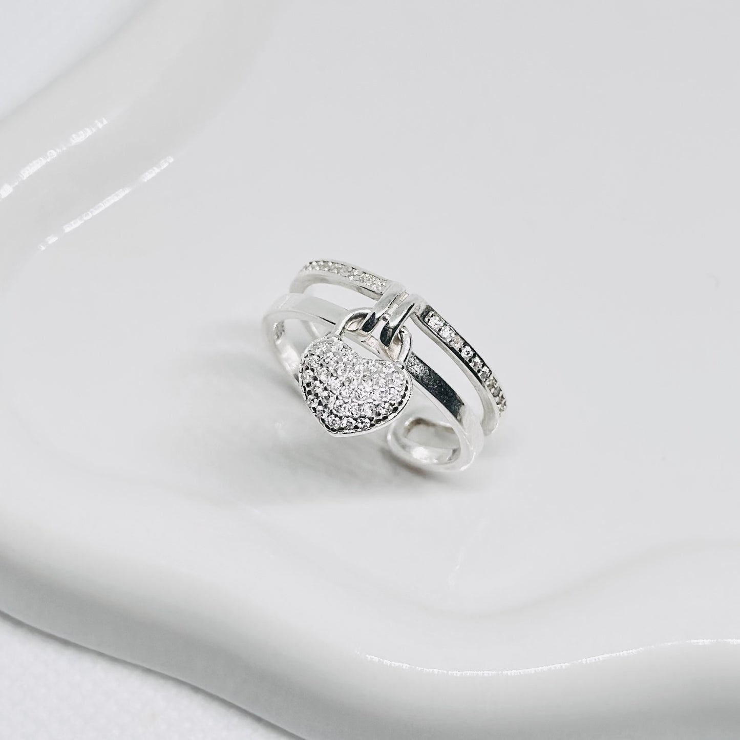 Ring Silver 925 - Love