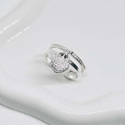Ring Silver 925 - Love