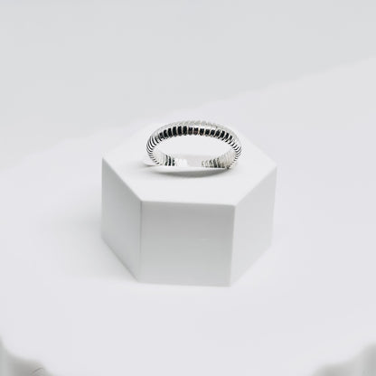 Ring Midi Silver 925 - Ripple