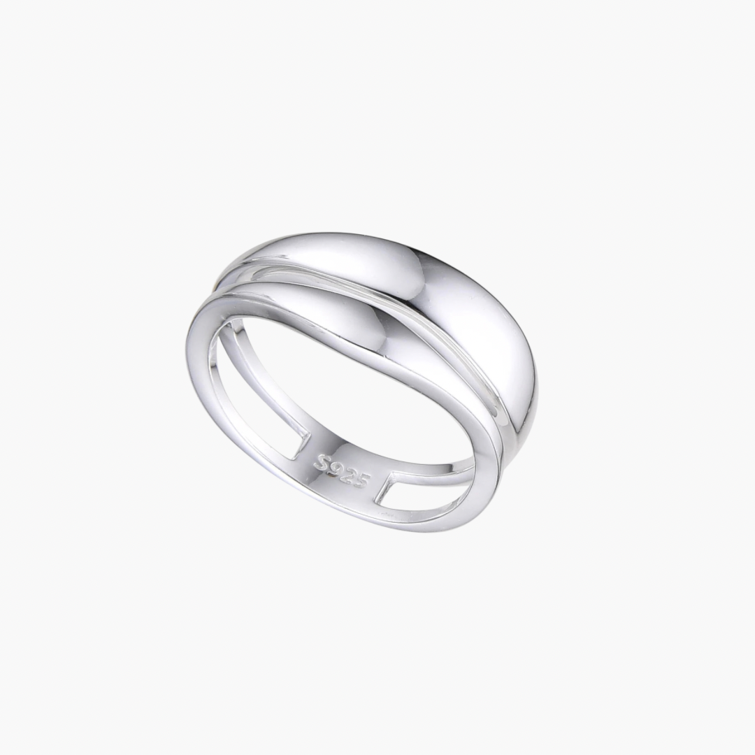 Ring Silver 925 - Wave