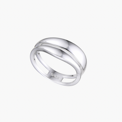 Ring Silver 925 - Wave