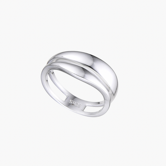 Ring Silver 925 - Wave